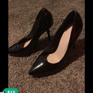 Black heels
